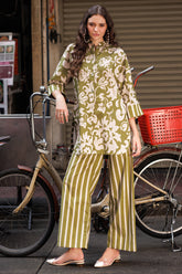 2-PC Printed Lawn Suit CPM-5-47A